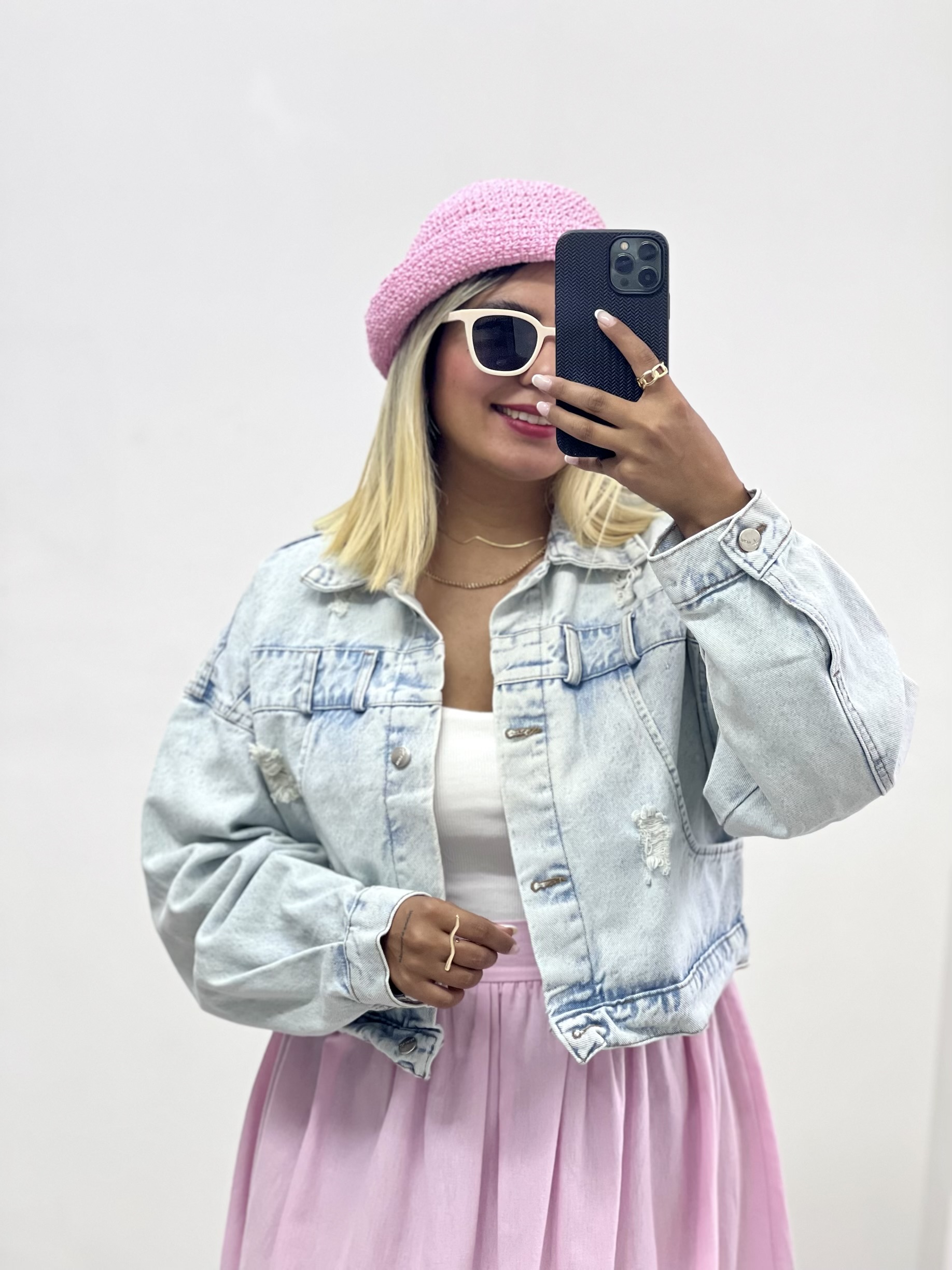 کت جین کوتاه